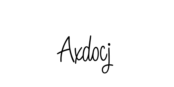 How to make Axdocj signature? Angelique-Rose-font-FFP is a professional autograph style. Create handwritten signature for Axdocj name. Axdocj signature style 5 images and pictures png