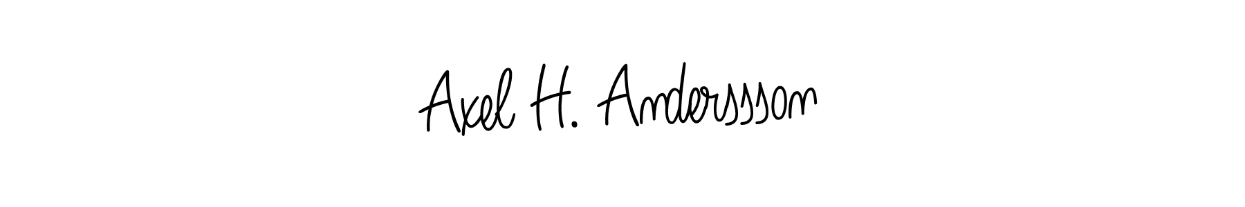 How to Draw Axel H. Anderssson signature style? Angelique-Rose-font-FFP is a latest design signature styles for name Axel H. Anderssson. Axel H. Anderssson signature style 5 images and pictures png