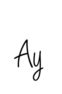 Also we have Ay name is the best signature style. Create professional handwritten signature collection using Angelique-Rose-font-FFP autograph style. Ay signature style 5 images and pictures png