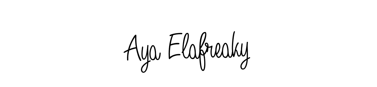 How to Draw Aya Elafreaky signature style? Angelique-Rose-font-FFP is a latest design signature styles for name Aya Elafreaky. Aya Elafreaky signature style 5 images and pictures png