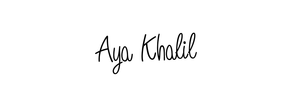 Make a short Aya Khalil signature style. Manage your documents anywhere anytime using Angelique-Rose-font-FFP. Create and add eSignatures, submit forms, share and send files easily. Aya Khalil signature style 5 images and pictures png
