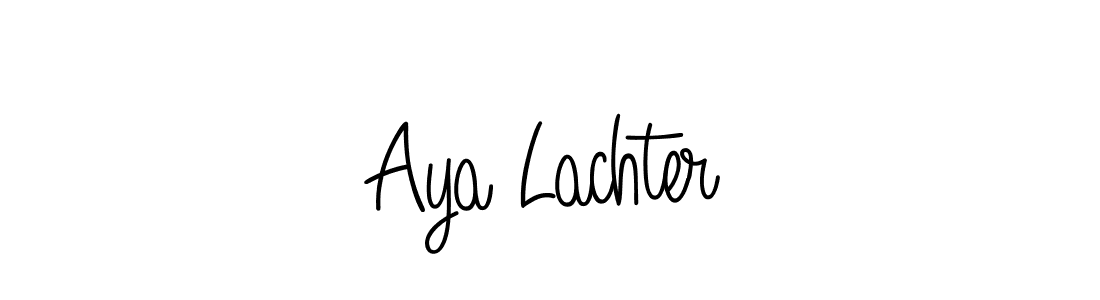 Similarly Angelique-Rose-font-FFP is the best handwritten signature design. Signature creator online .You can use it as an online autograph creator for name Aya Lachter. Aya Lachter signature style 5 images and pictures png