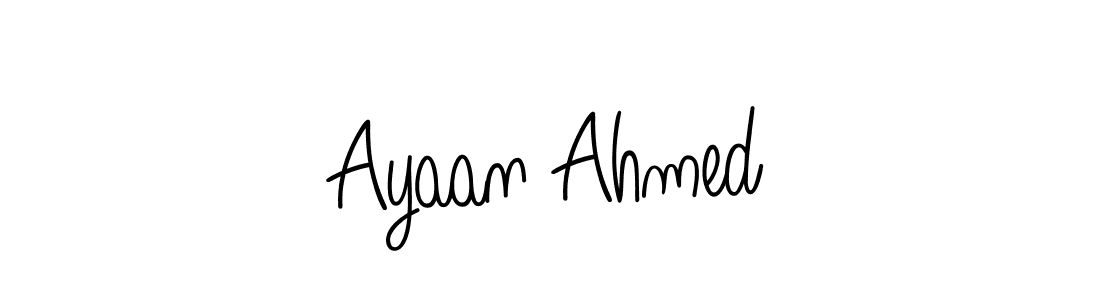 Ayaan Ahmed stylish signature style. Best Handwritten Sign (Angelique-Rose-font-FFP) for my name. Handwritten Signature Collection Ideas for my name Ayaan Ahmed. Ayaan Ahmed signature style 5 images and pictures png