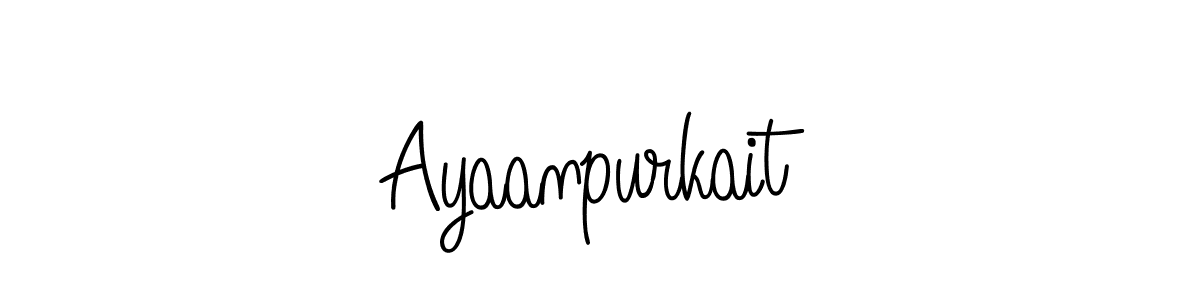 Also You can easily find your signature by using the search form. We will create Ayaanpurkait name handwritten signature images for you free of cost using Angelique-Rose-font-FFP sign style. Ayaanpurkait signature style 5 images and pictures png
