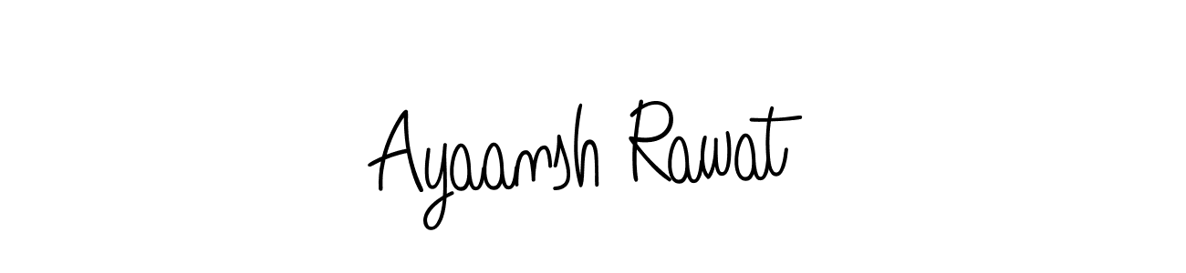 This is the best signature style for the Ayaansh Rawat name. Also you like these signature font (Angelique-Rose-font-FFP). Mix name signature. Ayaansh Rawat signature style 5 images and pictures png
