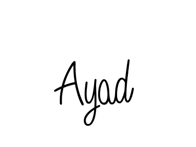 Make a beautiful signature design for name Ayad. Use this online signature maker to create a handwritten signature for free. Ayad signature style 5 images and pictures png