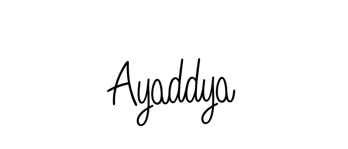 Also You can easily find your signature by using the search form. We will create Ayaddya name handwritten signature images for you free of cost using Angelique-Rose-font-FFP sign style. Ayaddya signature style 5 images and pictures png