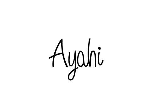 Best and Professional Signature Style for Ayahi. Angelique-Rose-font-FFP Best Signature Style Collection. Ayahi signature style 5 images and pictures png