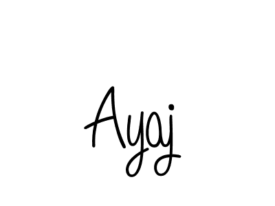 Create a beautiful signature design for name Ayaj. With this signature (Angelique-Rose-font-FFP) fonts, you can make a handwritten signature for free. Ayaj signature style 5 images and pictures png