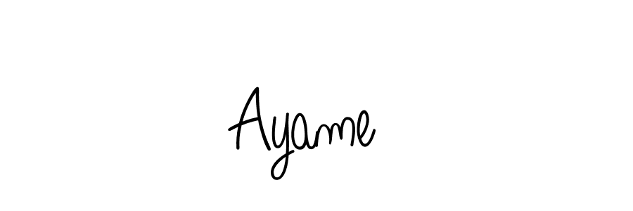 You can use this online signature creator to create a handwritten signature for the name Ayame ♡. This is the best online autograph maker. Ayame ♡ signature style 5 images and pictures png