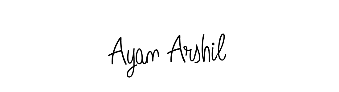 Check out images of Autograph of Ayan Arshil name. Actor Ayan Arshil Signature Style. Angelique-Rose-font-FFP is a professional sign style online. Ayan Arshil signature style 5 images and pictures png