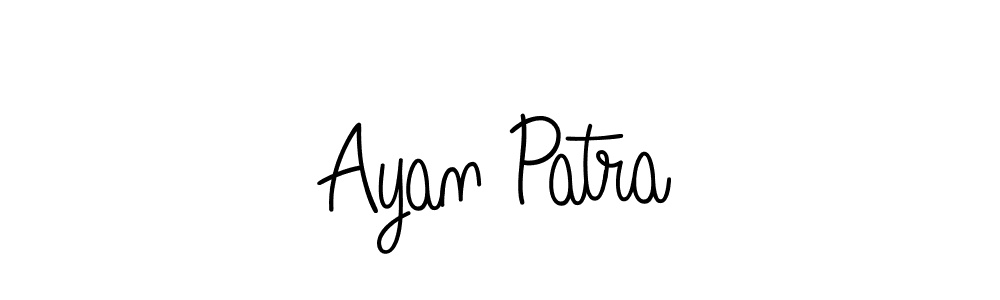 Ayan Patra stylish signature style. Best Handwritten Sign (Angelique-Rose-font-FFP) for my name. Handwritten Signature Collection Ideas for my name Ayan Patra. Ayan Patra signature style 5 images and pictures png