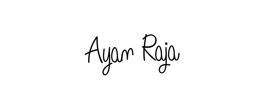How to make Ayan Raja signature? Angelique-Rose-font-FFP is a professional autograph style. Create handwritten signature for Ayan Raja name. Ayan Raja signature style 5 images and pictures png