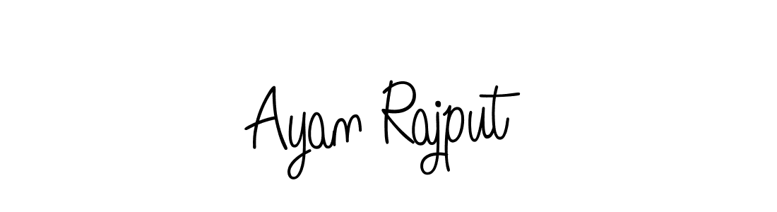 Check out images of Autograph of Ayan Rajput name. Actor Ayan Rajput Signature Style. Angelique-Rose-font-FFP is a professional sign style online. Ayan Rajput signature style 5 images and pictures png