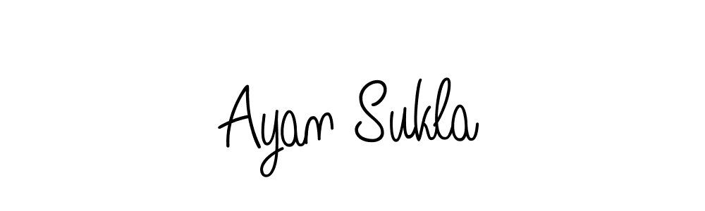 How to make Ayan Sukla signature? Angelique-Rose-font-FFP is a professional autograph style. Create handwritten signature for Ayan Sukla name. Ayan Sukla signature style 5 images and pictures png