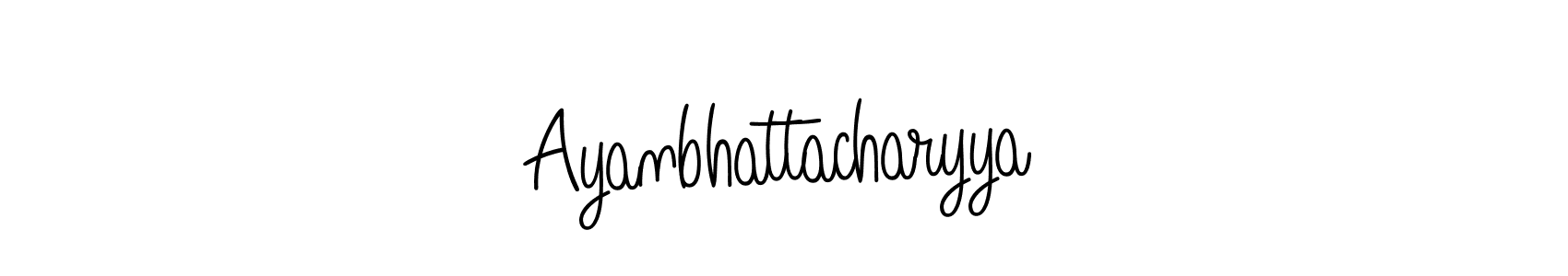 Also You can easily find your signature by using the search form. We will create Ayanbhattacharyya name handwritten signature images for you free of cost using Angelique-Rose-font-FFP sign style. Ayanbhattacharyya signature style 5 images and pictures png