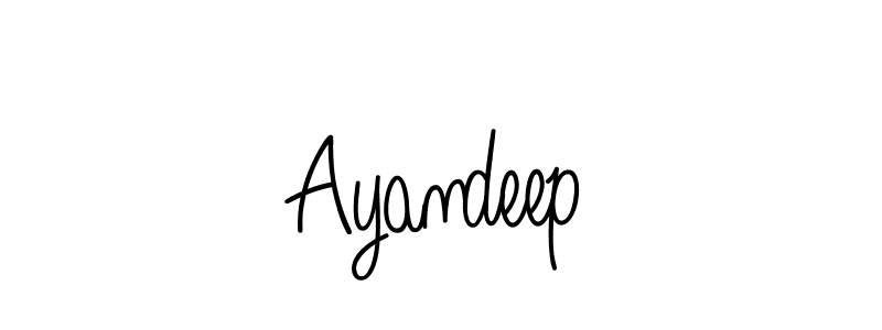 Create a beautiful signature design for name Ayandeep. With this signature (Angelique-Rose-font-FFP) fonts, you can make a handwritten signature for free. Ayandeep signature style 5 images and pictures png