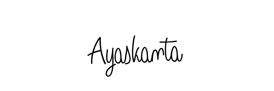Make a beautiful signature design for name Ayaskanta. Use this online signature maker to create a handwritten signature for free. Ayaskanta signature style 5 images and pictures png