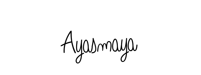 Similarly Angelique-Rose-font-FFP is the best handwritten signature design. Signature creator online .You can use it as an online autograph creator for name Ayasmaya. Ayasmaya signature style 5 images and pictures png