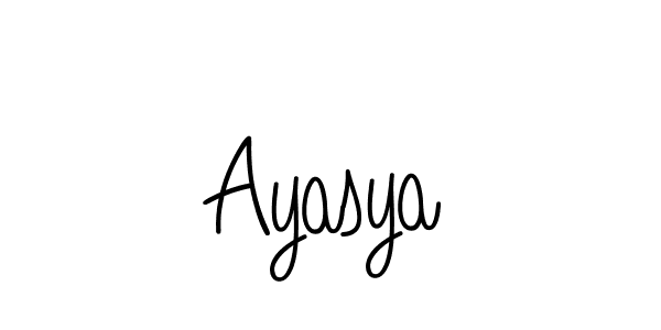 You can use this online signature creator to create a handwritten signature for the name Ayasya. This is the best online autograph maker. Ayasya signature style 5 images and pictures png