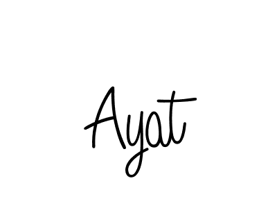 You can use this online signature creator to create a handwritten signature for the name Ayat. This is the best online autograph maker. Ayat signature style 5 images and pictures png