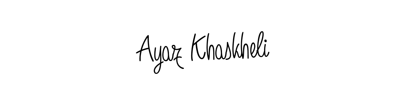 Angelique-Rose-font-FFP is a professional signature style that is perfect for those who want to add a touch of class to their signature. It is also a great choice for those who want to make their signature more unique. Get Ayaz Khaskheli name to fancy signature for free. Ayaz Khaskheli signature style 5 images and pictures png