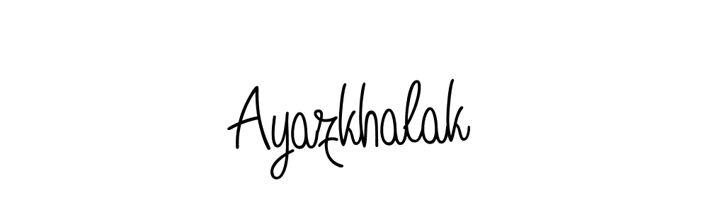 Make a short Ayazkhalak signature style. Manage your documents anywhere anytime using Angelique-Rose-font-FFP. Create and add eSignatures, submit forms, share and send files easily. Ayazkhalak signature style 5 images and pictures png