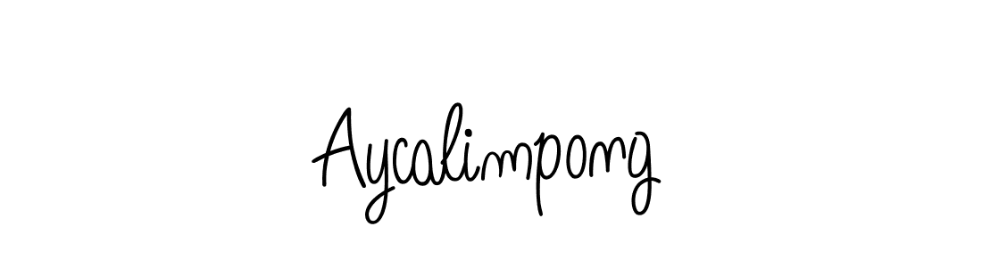 Check out images of Autograph of Aycalimpong name. Actor Aycalimpong Signature Style. Angelique-Rose-font-FFP is a professional sign style online. Aycalimpong signature style 5 images and pictures png