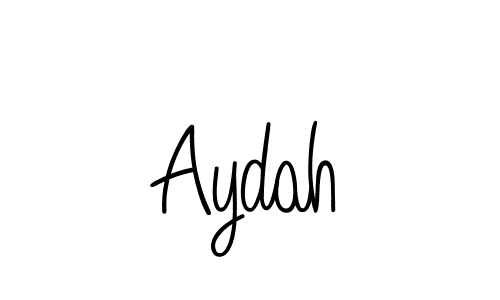 Here are the top 10 professional signature styles for the name Aydah. These are the best autograph styles you can use for your name. Aydah signature style 5 images and pictures png