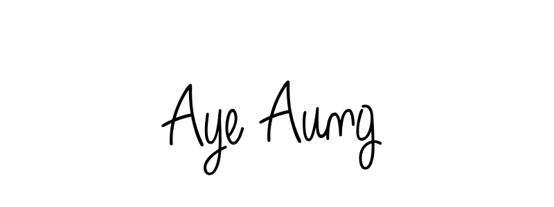 Angelique-Rose-font-FFP is a professional signature style that is perfect for those who want to add a touch of class to their signature. It is also a great choice for those who want to make their signature more unique. Get Aye Aung name to fancy signature for free. Aye Aung signature style 5 images and pictures png