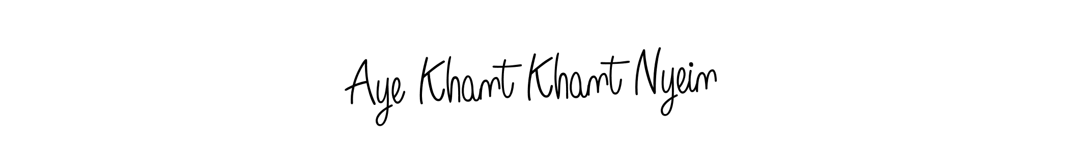 if you are searching for the best signature style for your name Aye Khant Khant Nyein. so please give up your signature search. here we have designed multiple signature styles  using Angelique-Rose-font-FFP. Aye Khant Khant Nyein signature style 5 images and pictures png