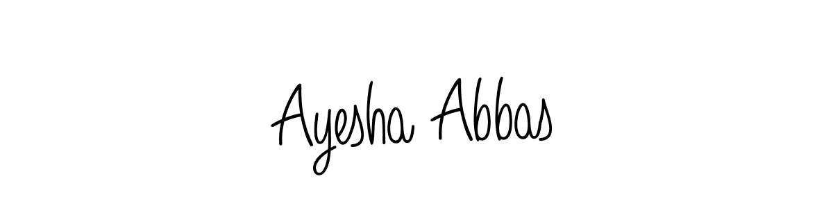 if you are searching for the best signature style for your name Ayesha Abbas. so please give up your signature search. here we have designed multiple signature styles  using Angelique-Rose-font-FFP. Ayesha Abbas signature style 5 images and pictures png