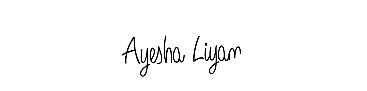 See photos of Ayesha Liyan official signature by Spectra . Check more albums & portfolios. Read reviews & check more about Angelique-Rose-font-FFP font. Ayesha Liyan signature style 5 images and pictures png