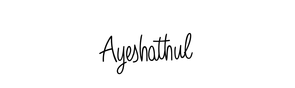 Angelique-Rose-font-FFP is a professional signature style that is perfect for those who want to add a touch of class to their signature. It is also a great choice for those who want to make their signature more unique. Get Ayeshathul name to fancy signature for free. Ayeshathul signature style 5 images and pictures png