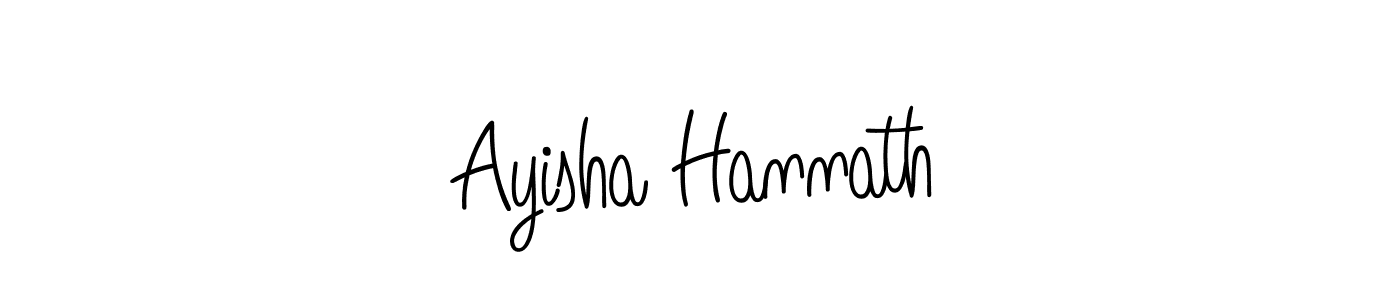 Also You can easily find your signature by using the search form. We will create Ayisha Hannath name handwritten signature images for you free of cost using Angelique-Rose-font-FFP sign style. Ayisha Hannath signature style 5 images and pictures png