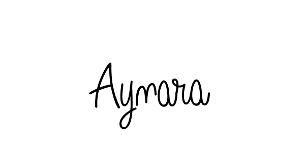 You should practise on your own different ways (Angelique-Rose-font-FFP) to write your name (Aynara) in signature. don't let someone else do it for you. Aynara signature style 5 images and pictures png