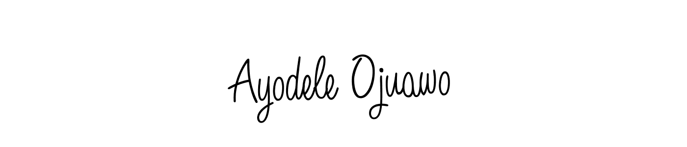 Here are the top 10 professional signature styles for the name Ayodele Ojuawo. These are the best autograph styles you can use for your name. Ayodele Ojuawo signature style 5 images and pictures png