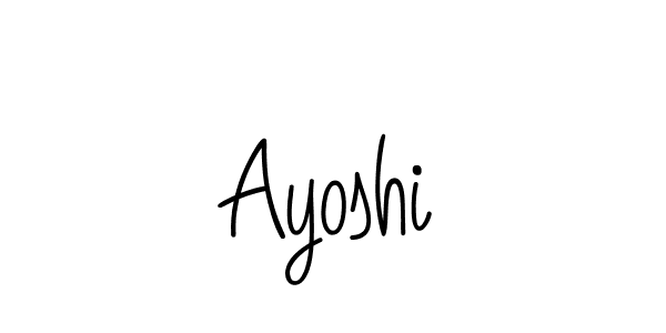 Once you've used our free online signature maker to create your best signature Angelique-Rose-font-FFP style, it's time to enjoy all of the benefits that Ayoshi name signing documents. Ayoshi signature style 5 images and pictures png