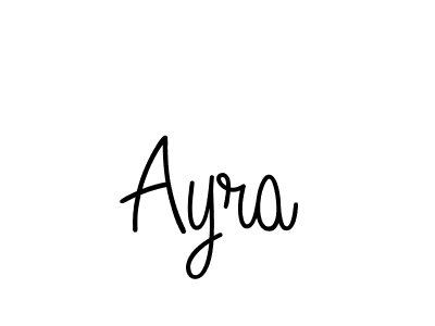 How to make Ayra signature? Angelique-Rose-font-FFP is a professional autograph style. Create handwritten signature for Ayra name. Ayra signature style 5 images and pictures png