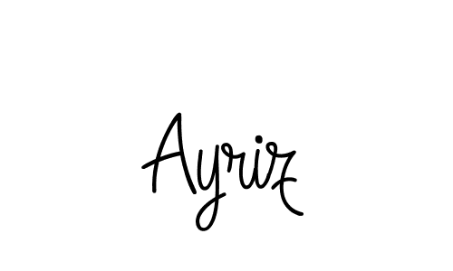 It looks lik you need a new signature style for name Ayriz. Design unique handwritten (Angelique-Rose-font-FFP) signature with our free signature maker in just a few clicks. Ayriz signature style 5 images and pictures png