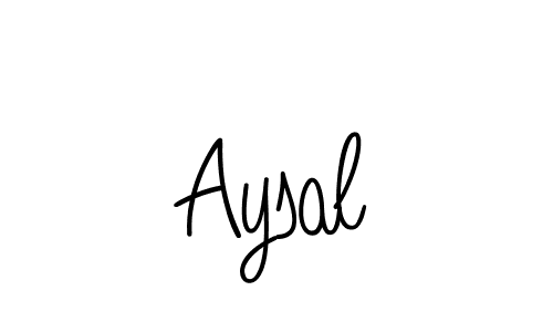 How to Draw Aysal signature style? Angelique-Rose-font-FFP is a latest design signature styles for name Aysal. Aysal signature style 5 images and pictures png