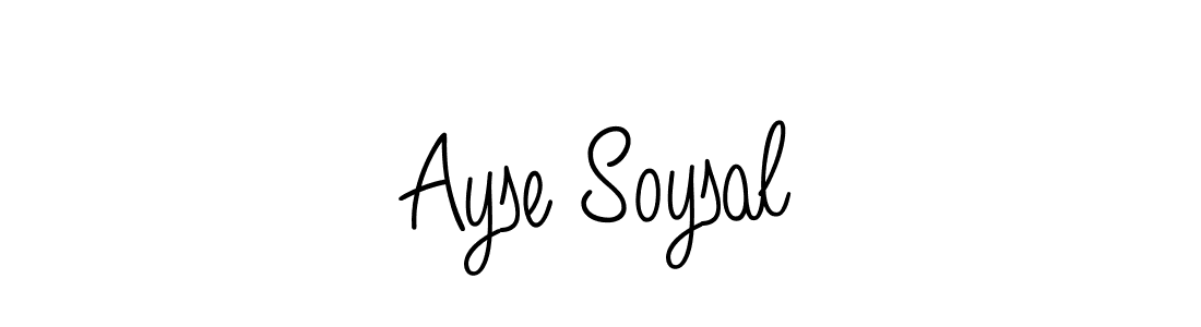 How to Draw Ayse Soysal signature style? Angelique-Rose-font-FFP is a latest design signature styles for name Ayse Soysal. Ayse Soysal signature style 5 images and pictures png