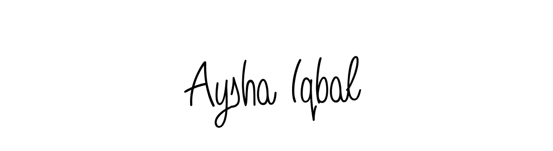 It looks lik you need a new signature style for name Aysha Iqbal. Design unique handwritten (Angelique-Rose-font-FFP) signature with our free signature maker in just a few clicks. Aysha Iqbal signature style 5 images and pictures png