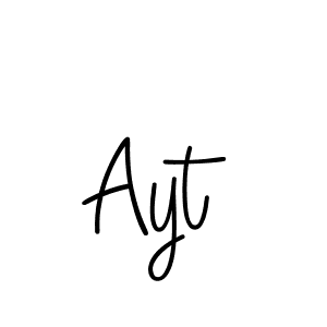 Make a beautiful signature design for name Ayt. Use this online signature maker to create a handwritten signature for free. Ayt signature style 5 images and pictures png