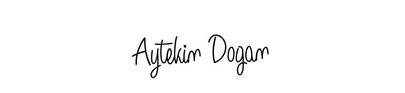 Use a signature maker to create a handwritten signature online. With this signature software, you can design (Angelique-Rose-font-FFP) your own signature for name Aytekin Dogan. Aytekin Dogan signature style 5 images and pictures png
