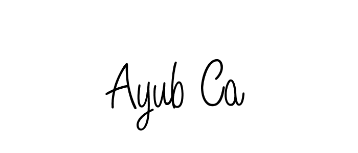 Once you've used our free online signature maker to create your best signature Angelique-Rose-font-FFP style, it's time to enjoy all of the benefits that Ayub Ca name signing documents. Ayub Ca signature style 5 images and pictures png