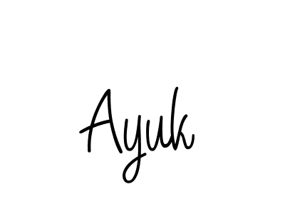 Make a short Ayuk signature style. Manage your documents anywhere anytime using Angelique-Rose-font-FFP. Create and add eSignatures, submit forms, share and send files easily. Ayuk signature style 5 images and pictures png