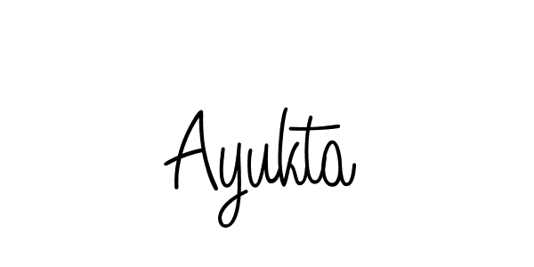 Create a beautiful signature design for name Ayukta. With this signature (Angelique-Rose-font-FFP) fonts, you can make a handwritten signature for free. Ayukta signature style 5 images and pictures png