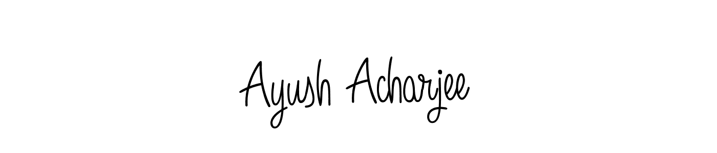 You can use this online signature creator to create a handwritten signature for the name Ayush Acharjee. This is the best online autograph maker. Ayush Acharjee signature style 5 images and pictures png