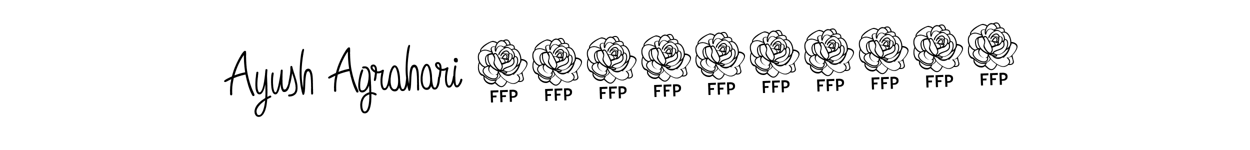 How to Draw Ayush Agrahari 9845914125 signature style? Angelique-Rose-font-FFP is a latest design signature styles for name Ayush Agrahari 9845914125. Ayush Agrahari 9845914125 signature style 5 images and pictures png